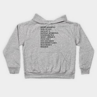 Drinking Around the World Kids Hoodie